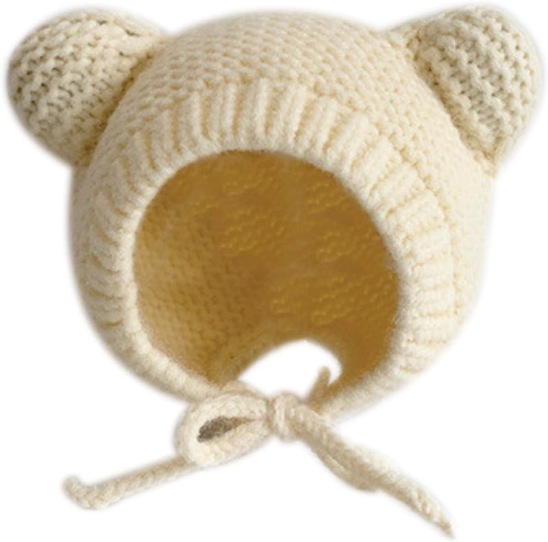 MINGSEECESS Kids Knitted Beanie Hat Cute Frog Cartoon Winter Warmer Cap with Big Eyes for Baby Boys Girls - Image 1